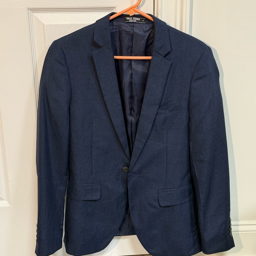 Paul Jones Size S Navy Blue Single Button Blazer